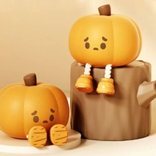 چراغ خواب کدو تنبل سیلکونی