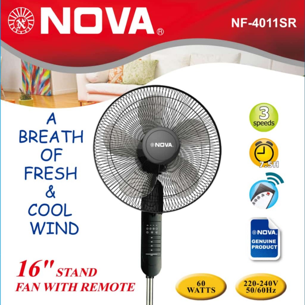 پنکه ایستاده نوا مدل NF4011SR