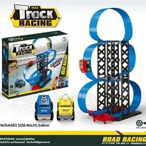پارکینگ ریسینگ تراک همراه ماشین قدرتی
