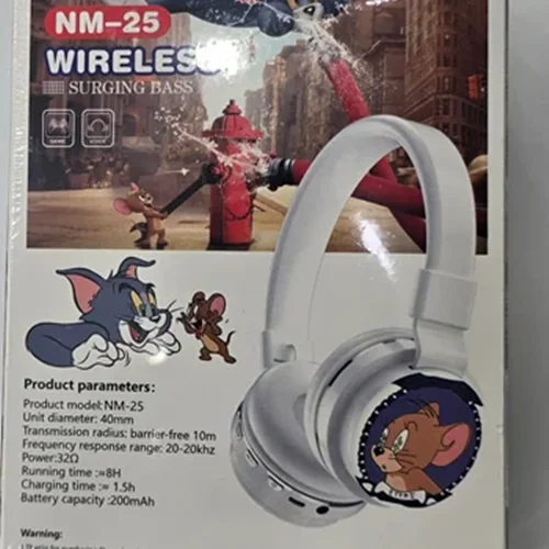 هدفون بی سیم طرح تام و جری NM-25
