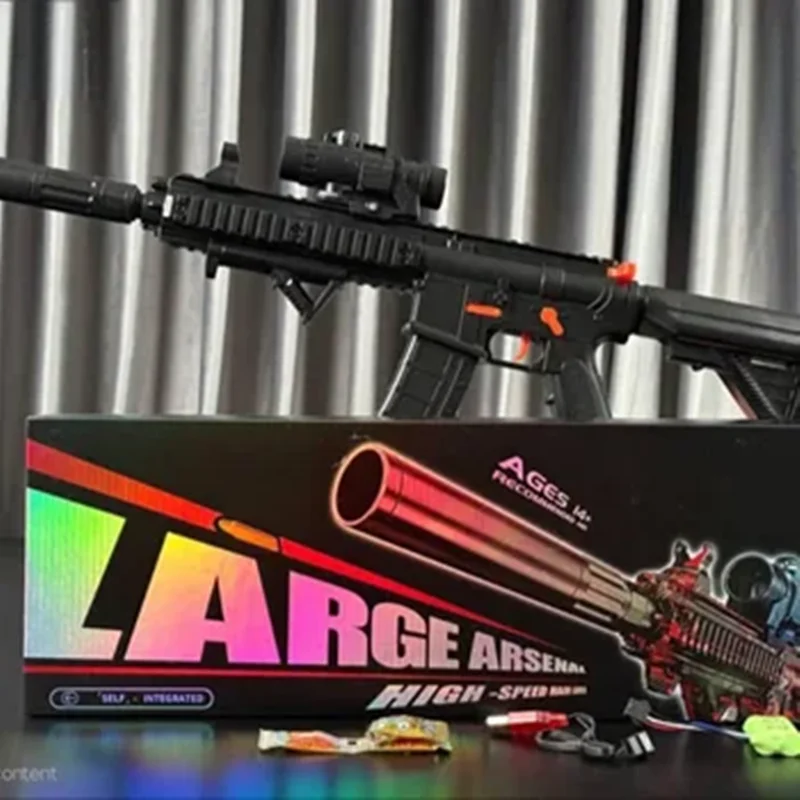 تفنگ بازی شارژی مدل M416 تیر ژله ای
