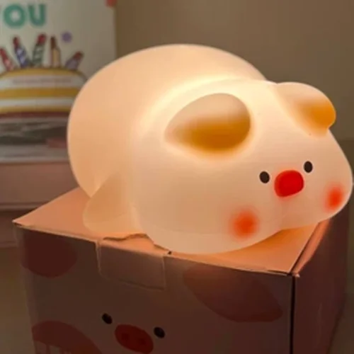 چراغ خواب خوک نرمالو سیلیکونی