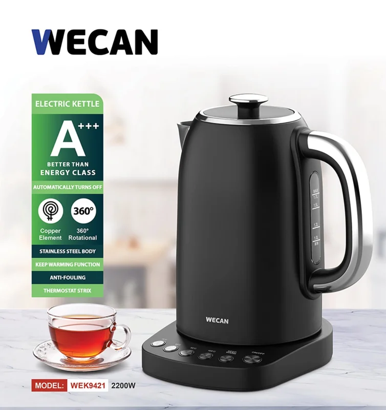 کتری برقی صفحه دار آلمانی ویکن WEK9421