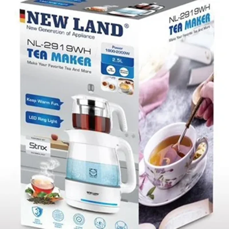 چای ساز روهمی نیولند مدل NEWLAND NL-2919WH