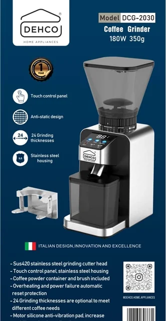 آسیاب قهوه دهکو مدل DCG-2030
