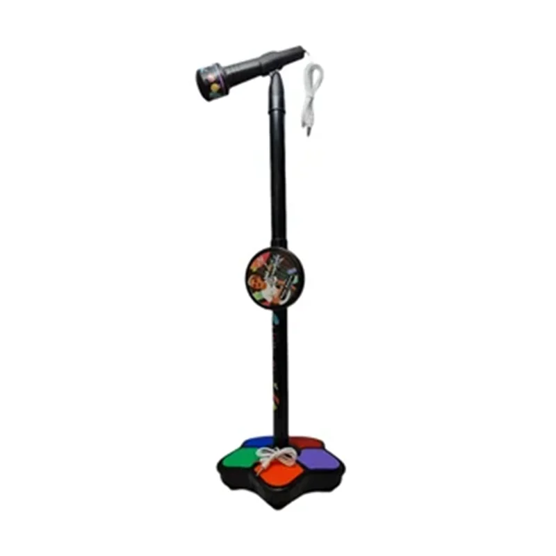 اسباب بازی مدل میکروفون شارژی پایه دار