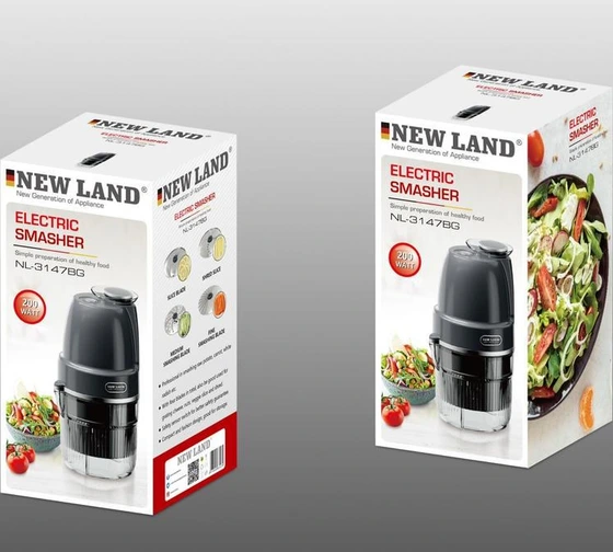سالاد ساز برقی اسمشر نیولند مدل NL-3147BG