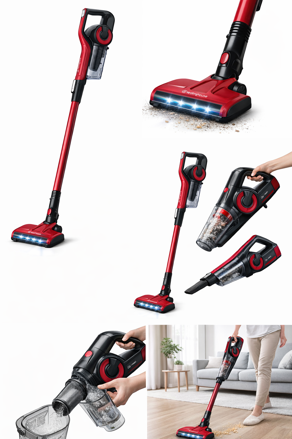 جارو شارژی وستینگهاوس مدل WFVC8028