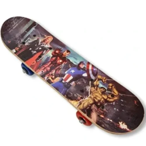 اسکیت برد چوبی مدل انتقام جویان سایز کوچک