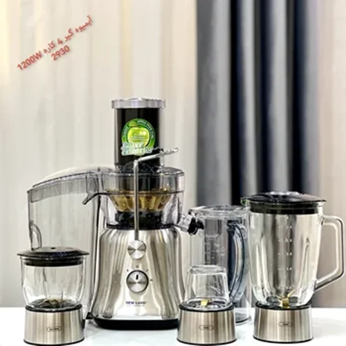 آبمیوه گیر 4 کاره نیولند مدل NEWLAND NL-2930BS