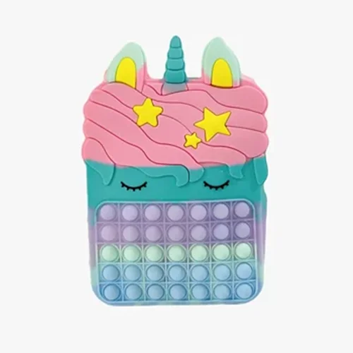 فیجت ضد استرس مدل کیف پاپیت طرح تک شاخ