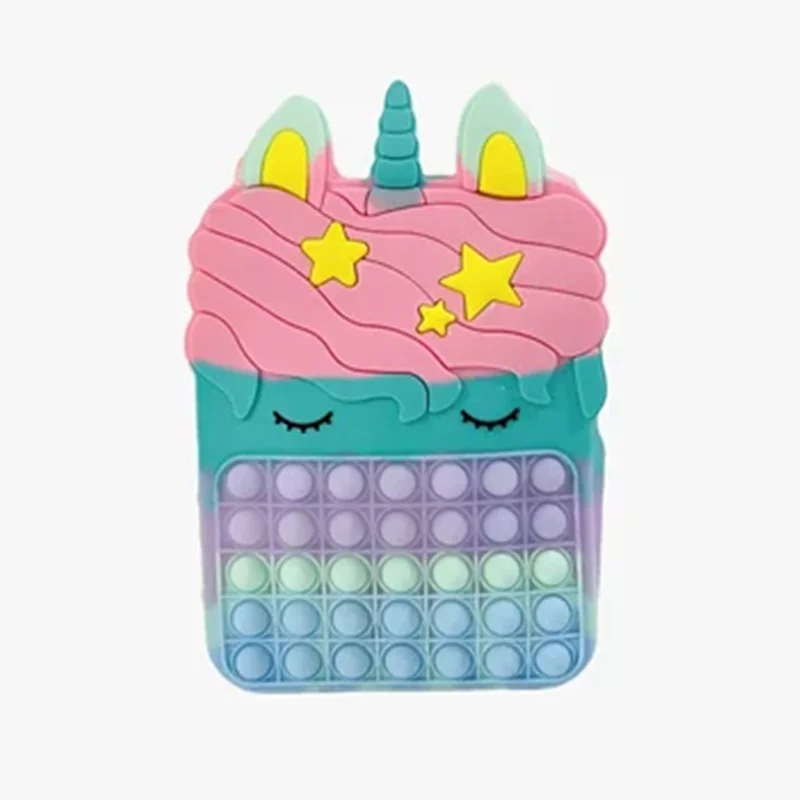 فیجت ضد استرس مدل کیف پاپیت طرح تک شاخ