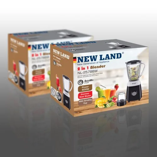آسیاب مخلوط کن 2 کاره نیولند مدل NL-2578WB