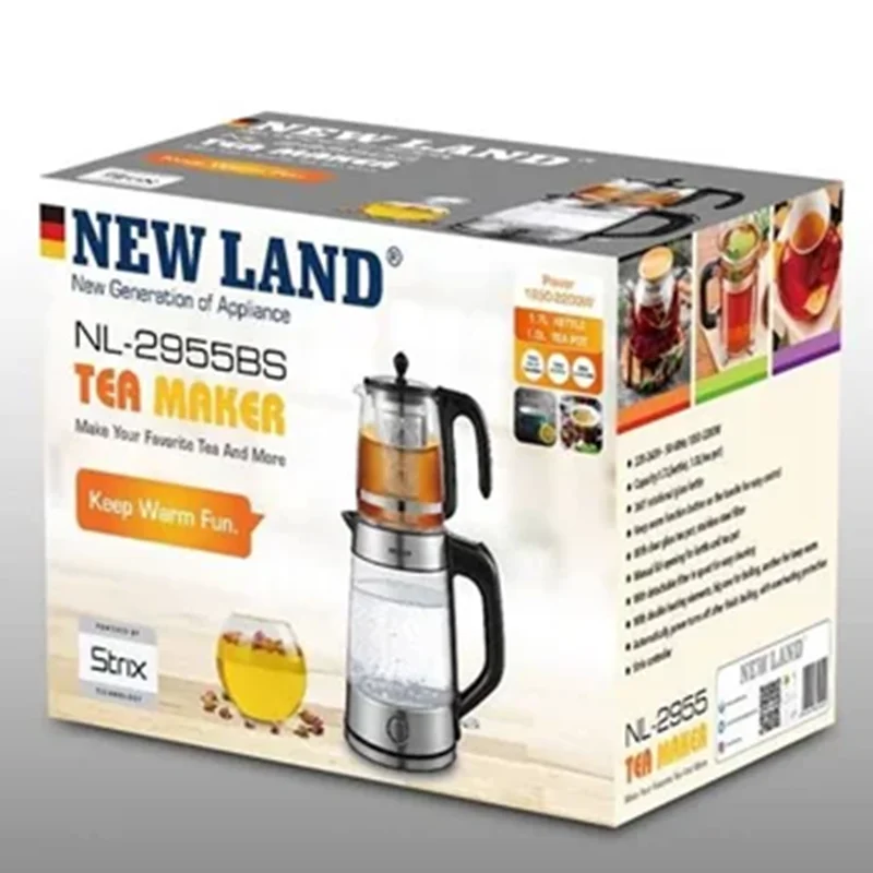 چای ساز روهم نیولند مدل NEWLAND NL-2955BS